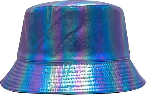 ZLYC Sombrero unisex de moda para pescadores de piel sintética impermeable
