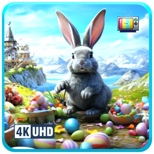 Easter Glow – Colorful Easter Egg Abstracts with Gentle Spring Ambience for a Festive For Fire TV Screensaver