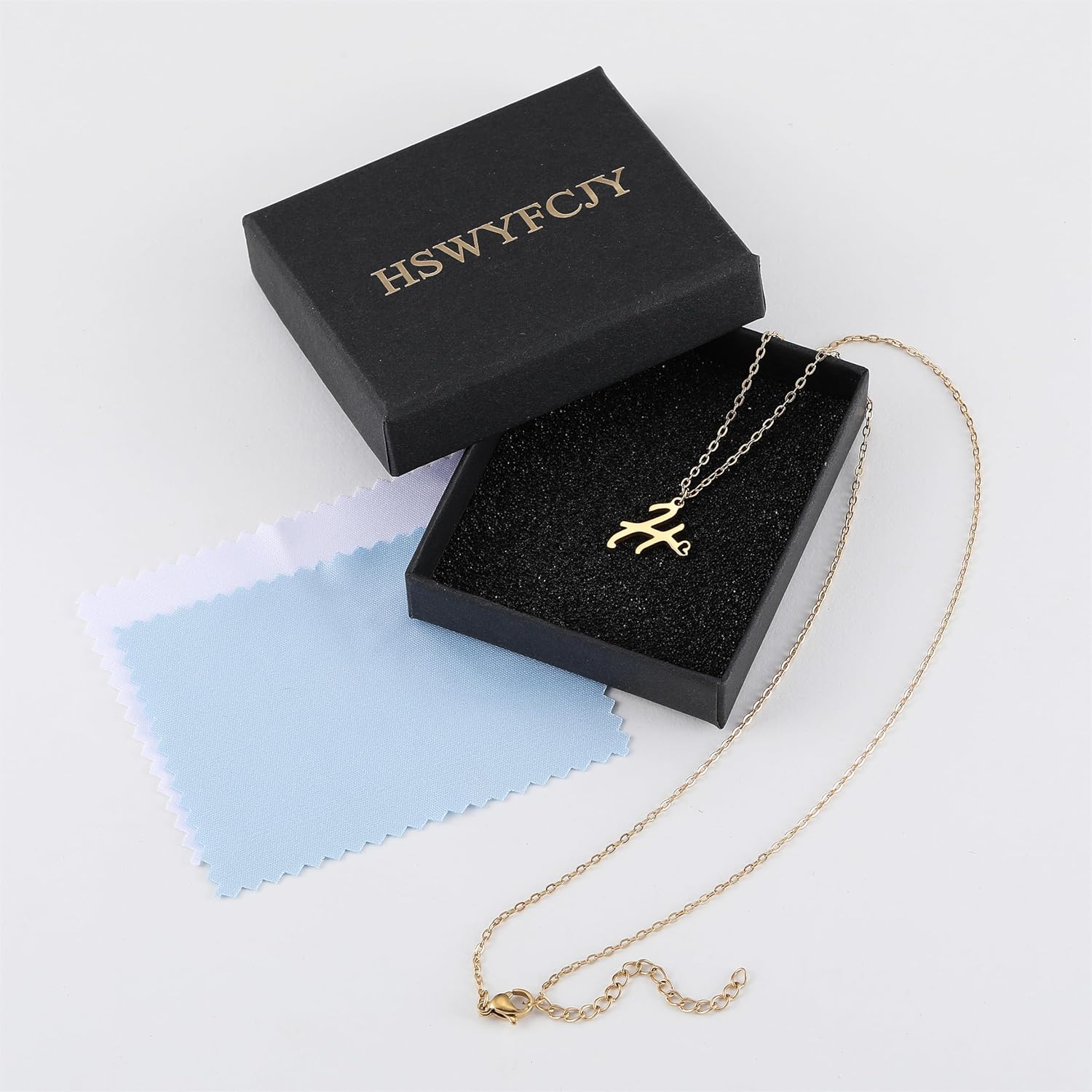 Initial Necklace for Women,14K Gold Dainty A-Z Letter Pendant with Heart Choker Necklace Jewelery Gifts,Personalized Cursive Cute Tiny Initial Pendant Necklace for Girls - Image 7