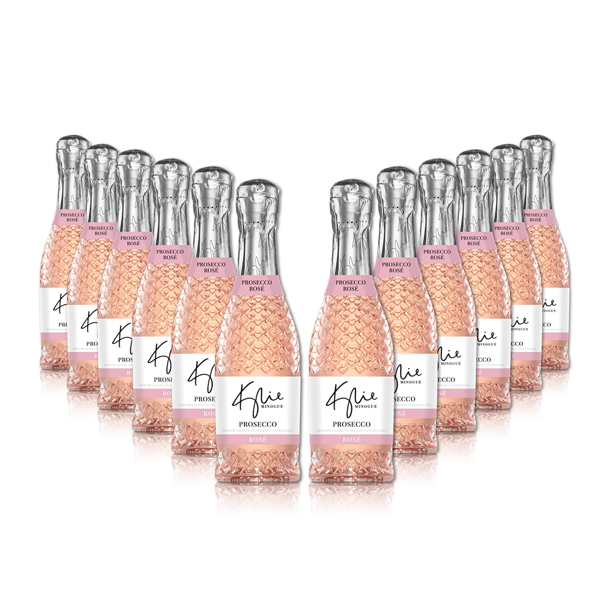 Kylie Minogue Prosecco Rosé – The Signature Range, 12 x 20cl, 11