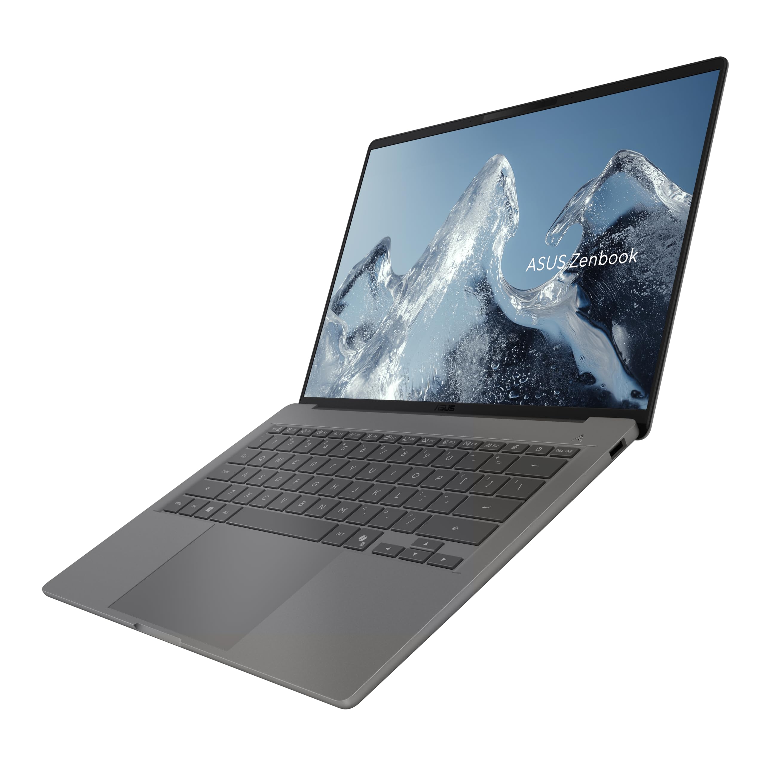 ASUS Zenbook A14 UX3407NA#B0FZL6J1P7, Notebook con display 14" OLED, Glossy, 60Hz, processore Snapdragon® X2 Elite X2E88100,RAM 32GB, 1TB SSD, WIN11 Home, Grigio
