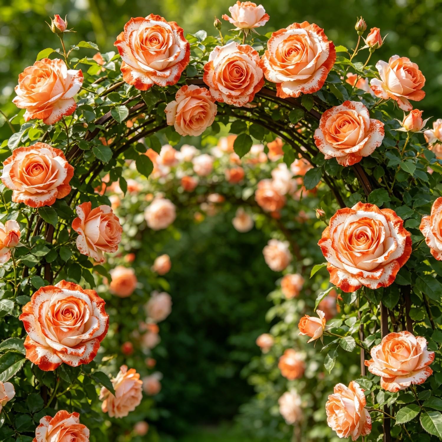 Climbing Rose-Hardy Perennial,Garden Flowers,Ornamental Flowers,Wedding Flowers，Professional Planting for Stunning Garden Displays-1000pcs-O