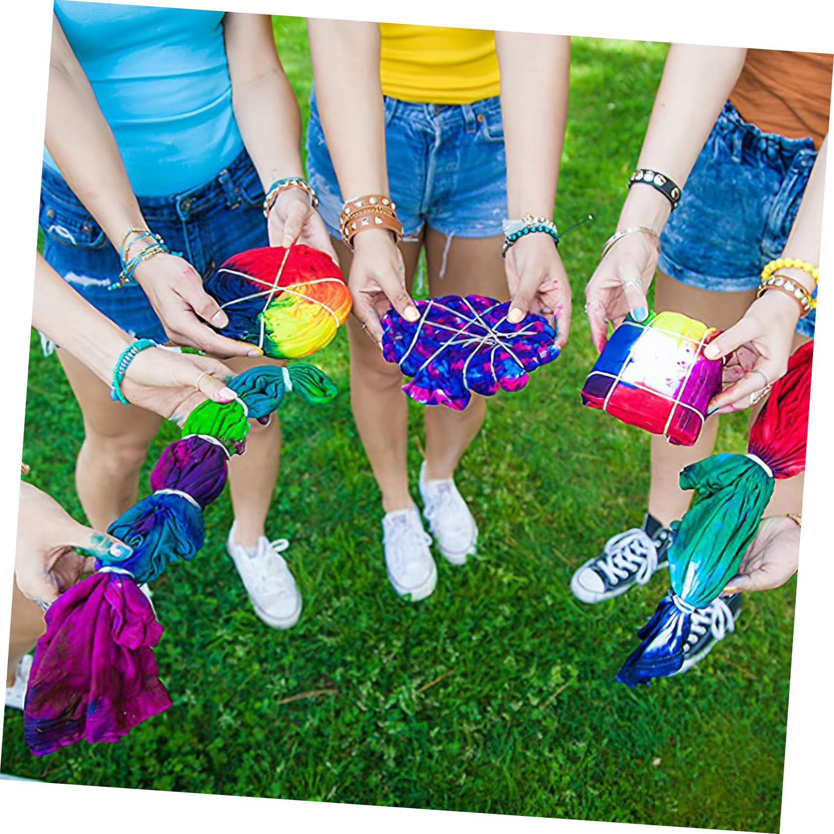 Homoyoyo Traje Teñido Anudado Polvo Para Teñir Tinte Polvo Para Tela Kit Para Teñir Para Adolescentes Actividades De Kits Para Niñas