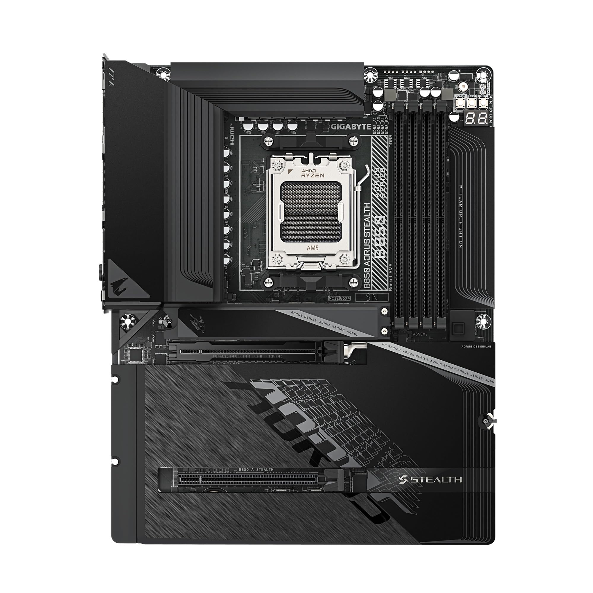 Amazon | GIGABYTE B850 AORUS ステルス AMD AM5 ATX マザーボード 