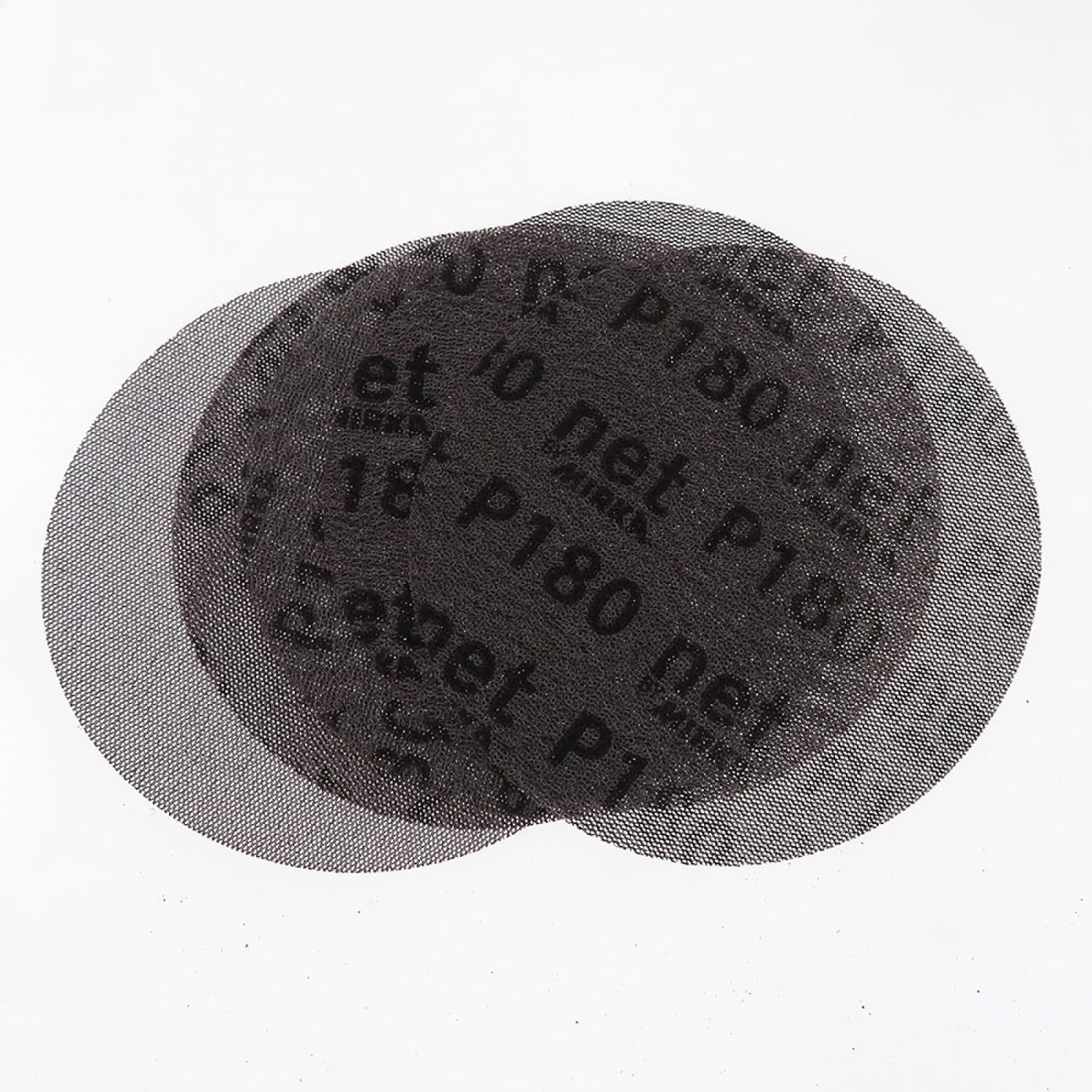 Mesh Sanding Discs 25PCS 5 Inch 125mm Mesh Dust-Free Anti-Blocking Hook&Loop Round Abrasive Sandpaper 80-320 Grit(80 Grit)