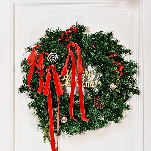 Miniatura 140 de Ribest Cinta de terciopelo verde musgo de 1 1/2 pulgadas, 10 yardas, cinta de Navidad para envolver regalos, corona, árbol de Navidad, decoración