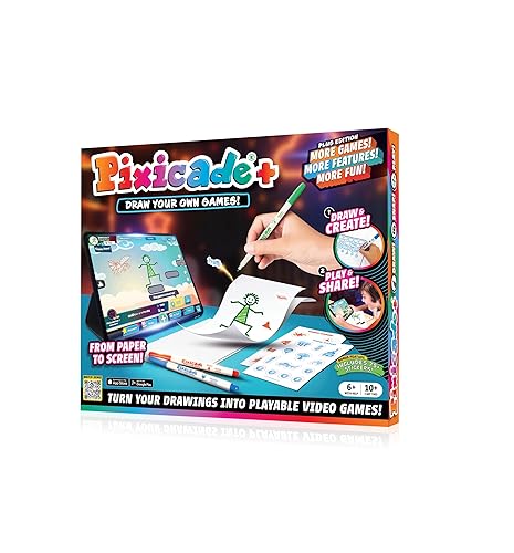 Pixicade+ | Turn Drawings Into Playable Video Games! | Doodle