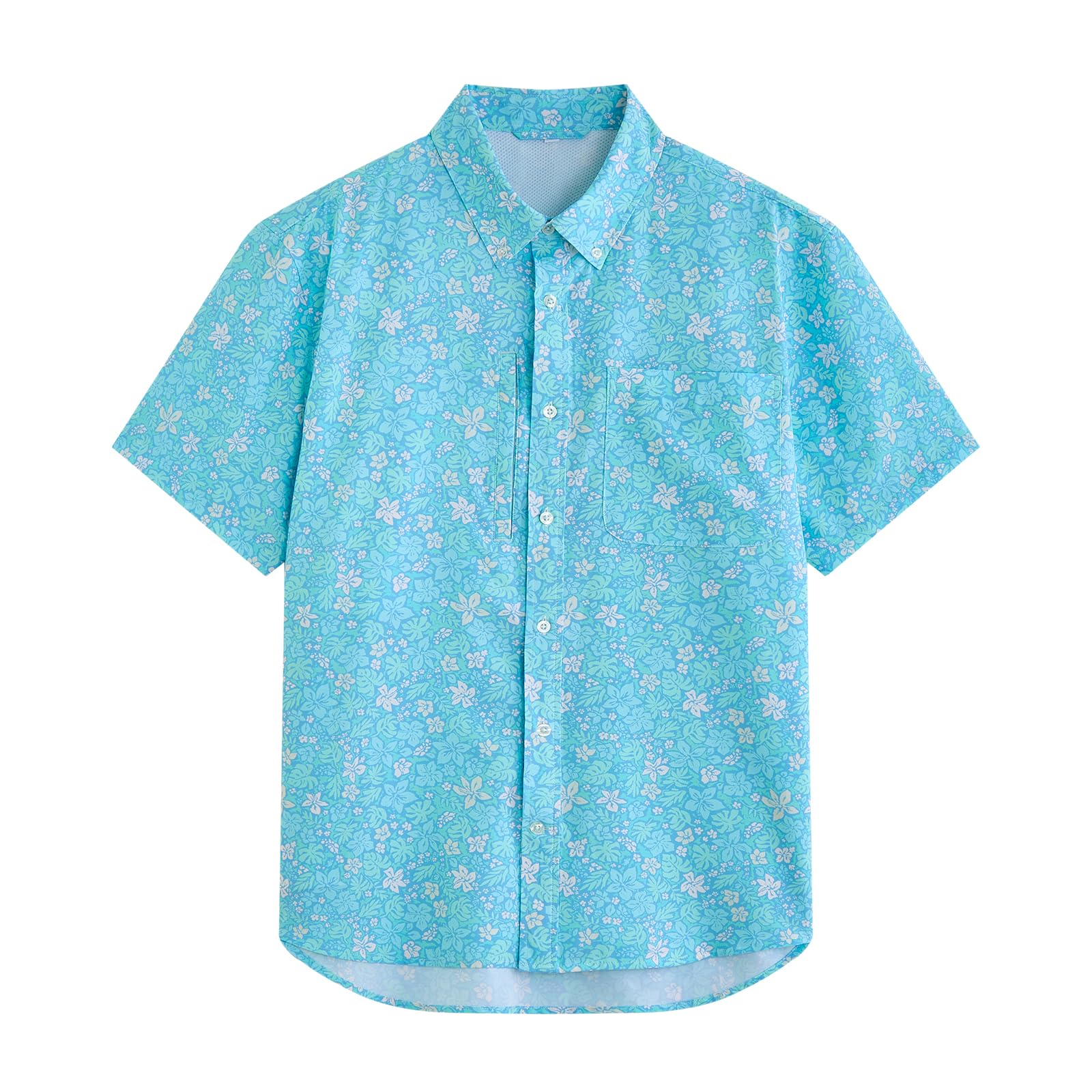 maamgic Men's UPF 50+ Button Down Fishing Shirt