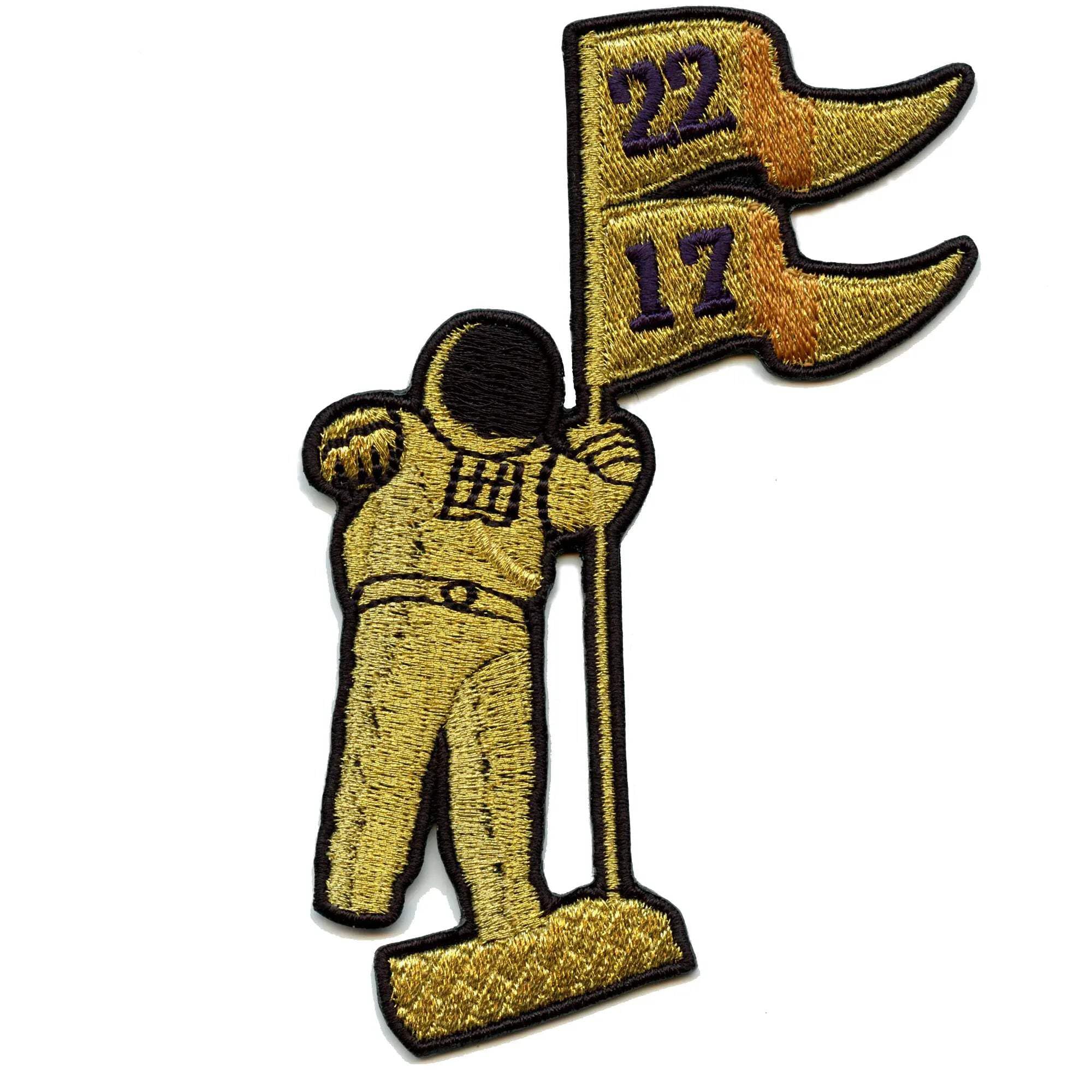 Astronaut Baseball Champ Patch Houston Pennant 2017 2022 Embroidered Iron On