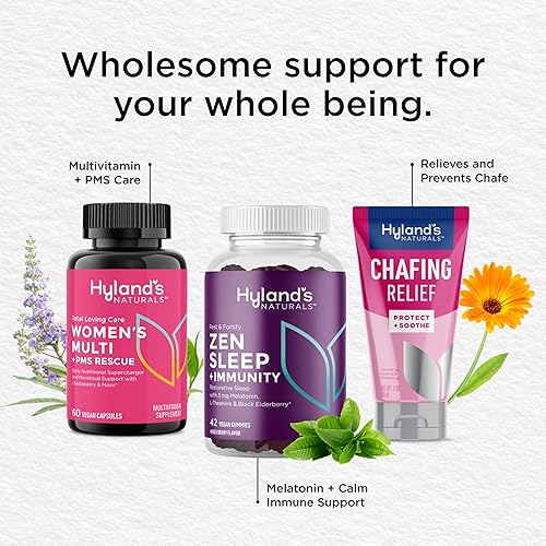 Miniatura 7 de Hyland's Naturals Rest & Fortify Zen Sleep + Immunity, 42 gomitas veganas