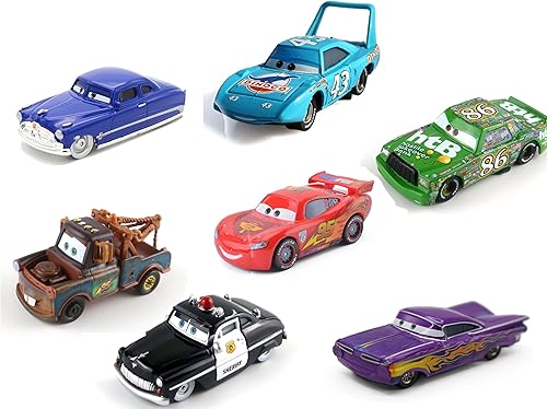 Miniatura 2 de película Cars 2 3 Track Talkers Haul Mack & Track Talkers Mcqueen jackson Storm Cruz Ramírez Vehículos (DINOCO TEAM)