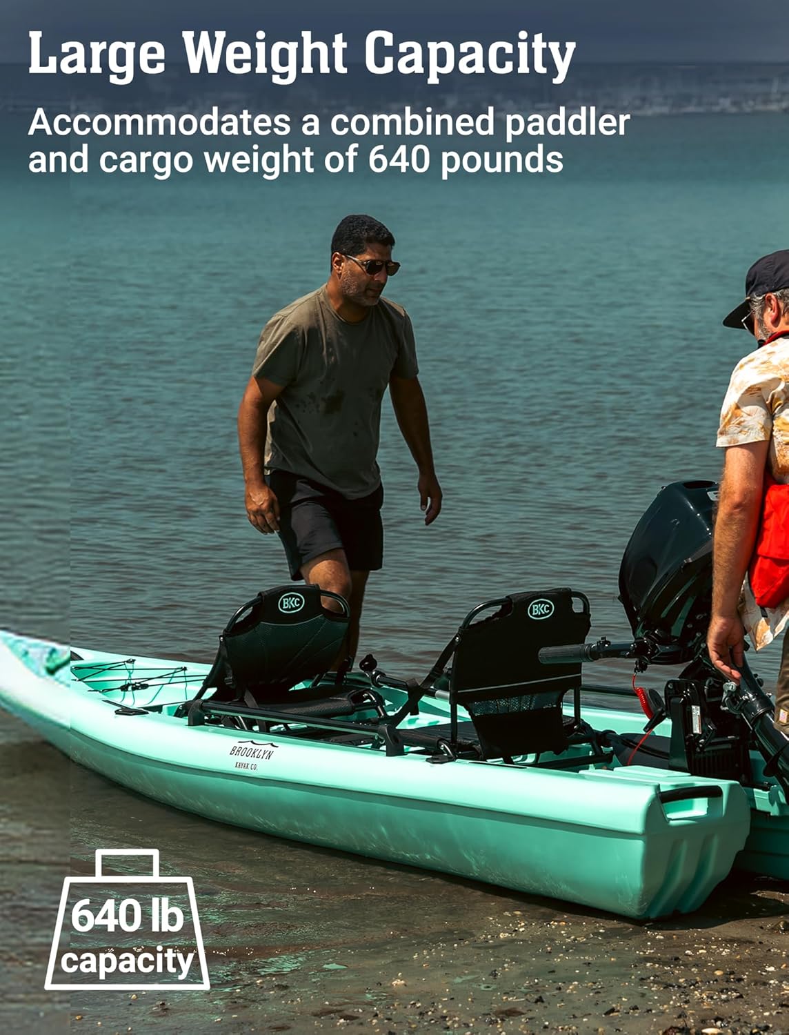 Brooklyn 13.0 Single Skiff Hybrid Kayak,