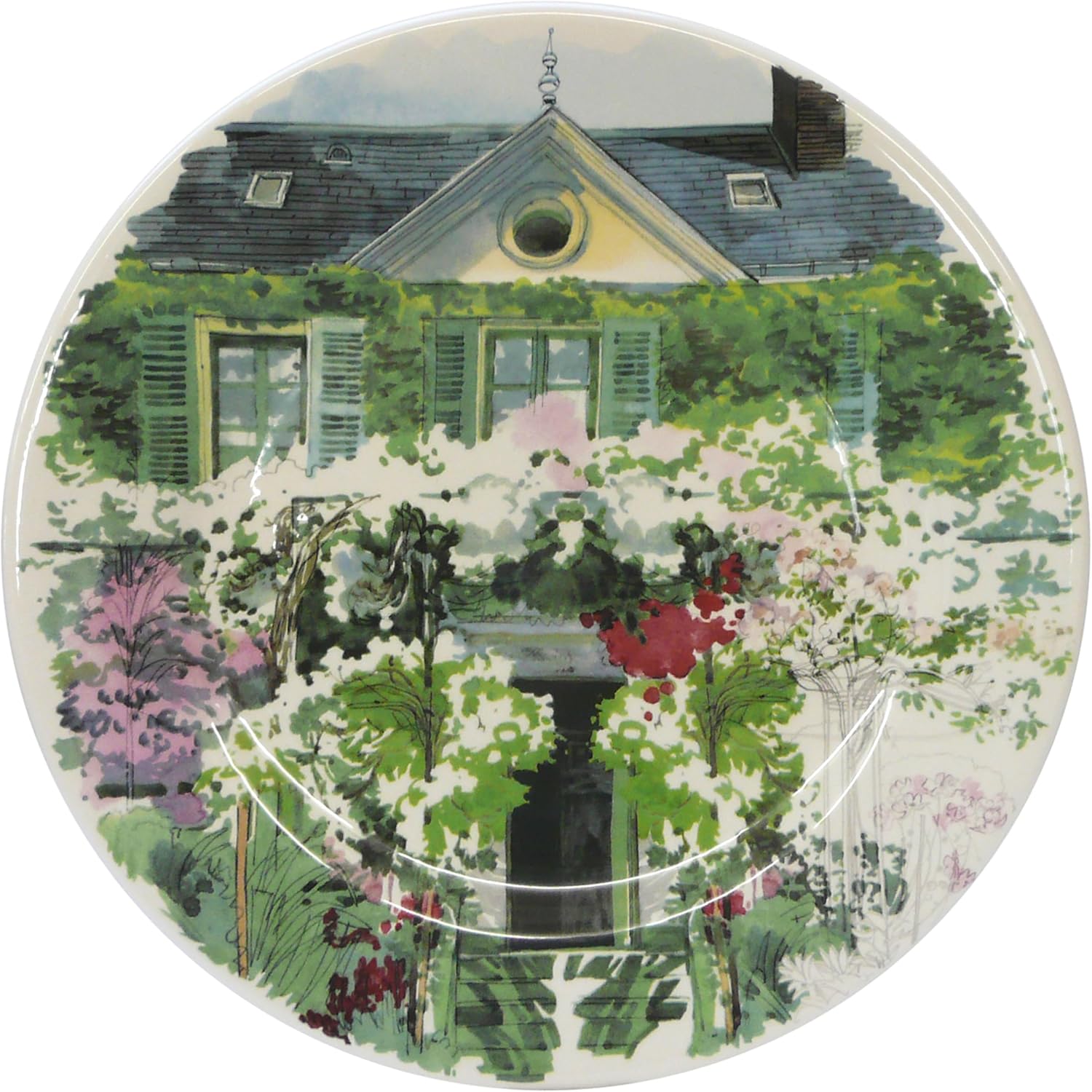 ジアン(GIEN) ジヴェルニ(PARIS GIVERNY) 小皿 デザートプレート4枚