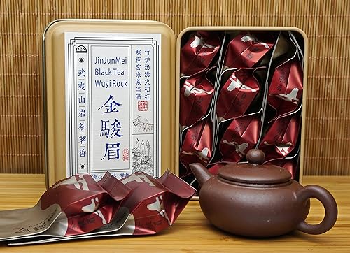Miniatura 1 de JinJunMei Tea.Jin Jun Mei.Caja de té. Té negro. Té de roca. Té chino. Cajas de té. Té Bohea. Jardín de té de montaña Wuyi. Té Oolong
