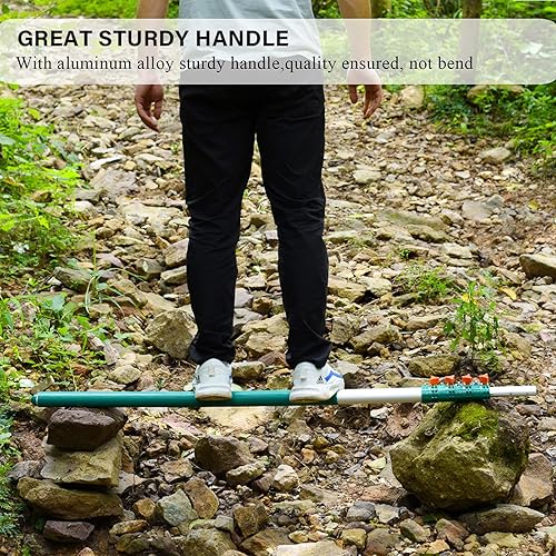 Miniatura 3 de Sierra de poste para podar árboles, podadora de árboles larga extensible, manual, extensible, sierra de poda de poste de 18 pies