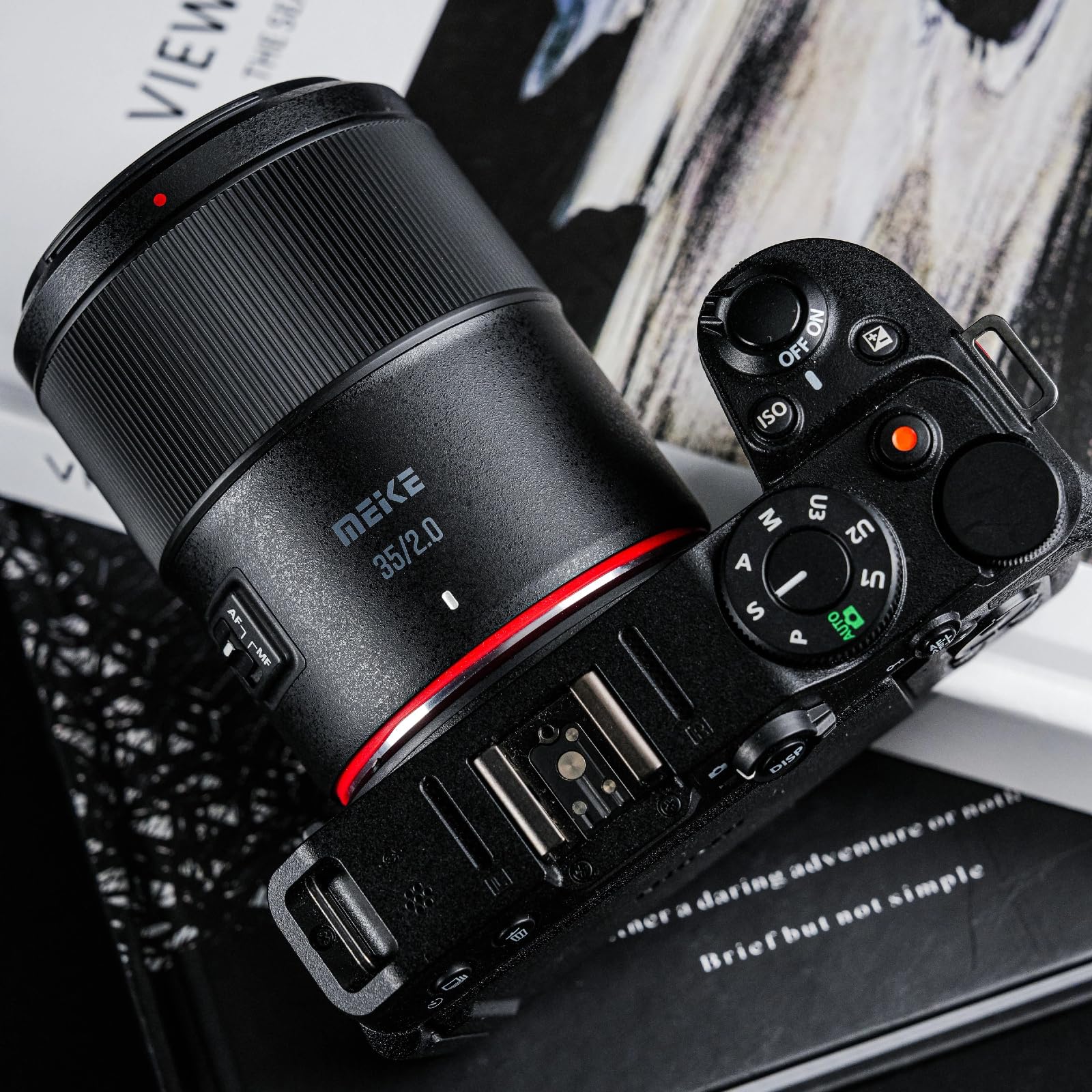 Meike Obiettivo grandangolare 35 mm F2.0 con messa a fuoco automatica Full Frame STM Stepper Motor Lens ad ampia apertura fissa per fotocamere mirrorless Nikon Z-Mount Z5 Z6 Z7 Z6II Z7II Z6III Z9 Z30