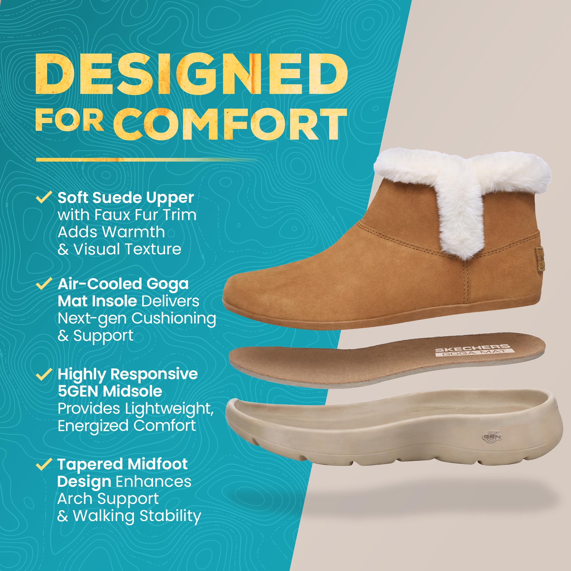 Skechers Performance Women's Kobiety On-the-go Joy - Bundle UpModne kozaki.