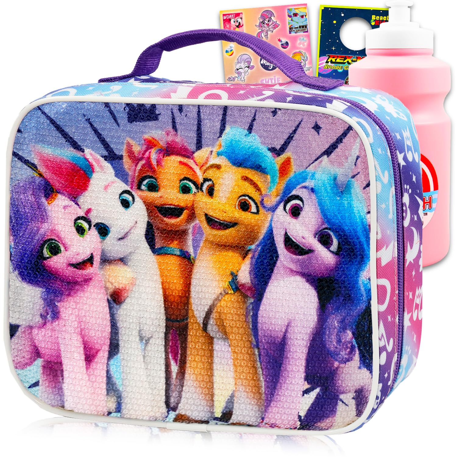 Amazon.com: My Little Pony Lunchbox for Girls Bundle w/Insulated