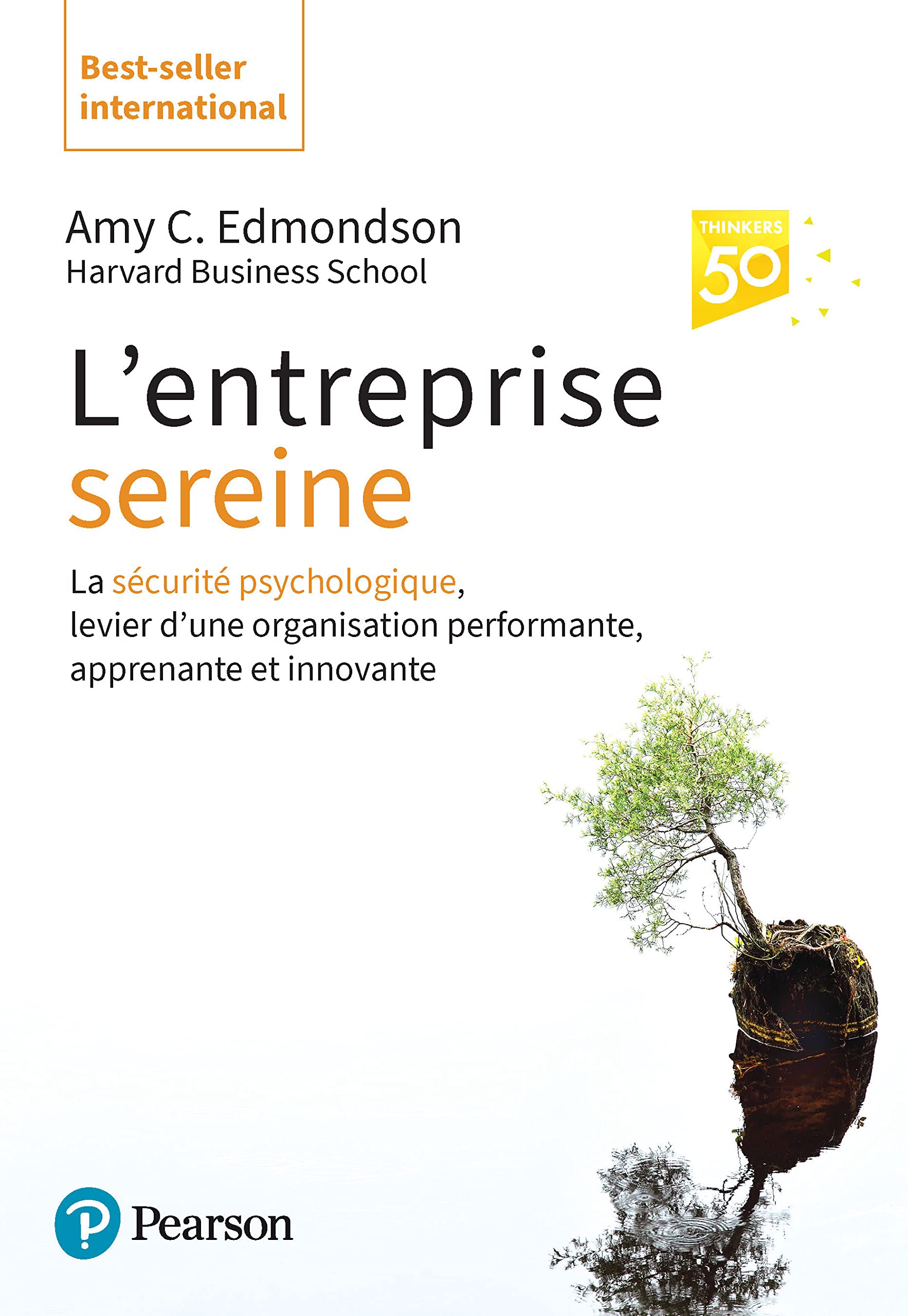 L'Entreprise sereine: La sécurité psychologique, levier d'une organisation performante, apprenante et innovante