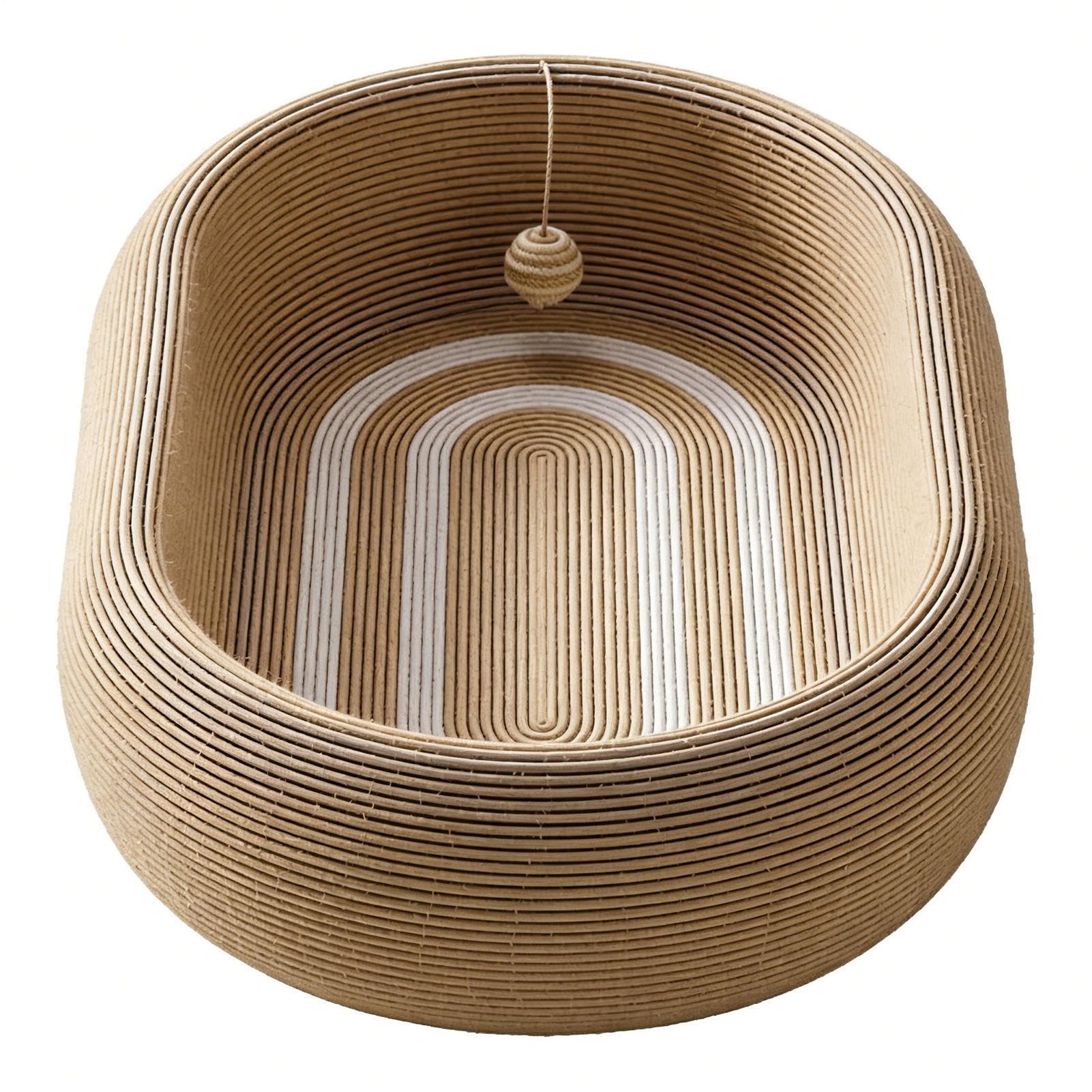 Almohadilla de sisal para rascar gatos, protección para muebles | Rascador de uñas de gato para casa, apartamento, hogar, sala de estar, dormitorio, piso