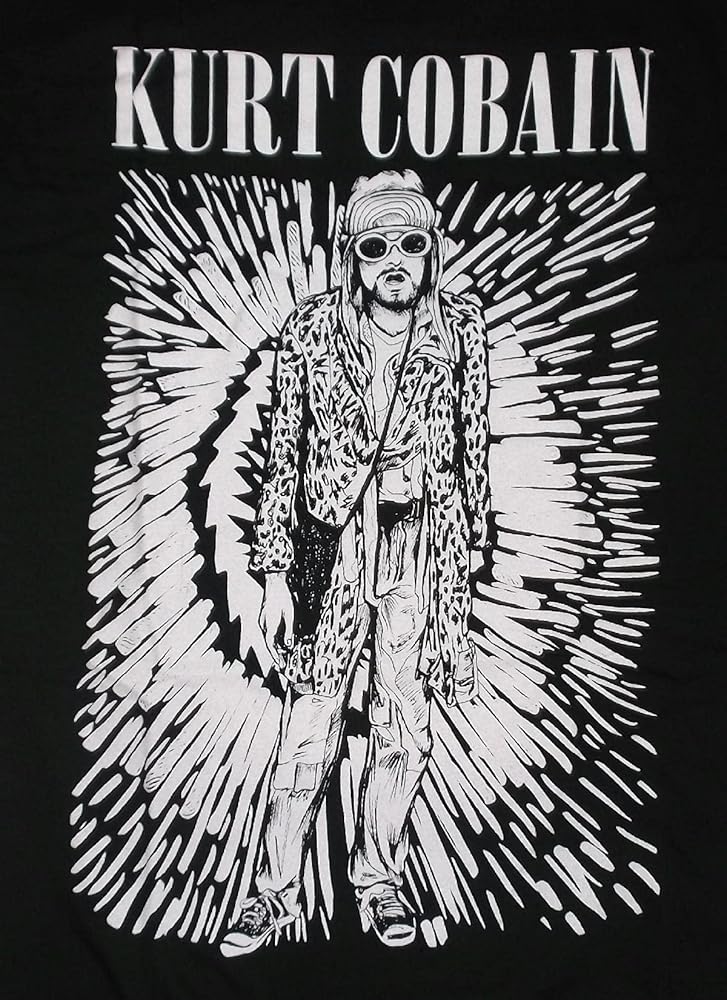Amazon | [マンブルズ] カート コバーン Tシャツ Kurt Cobain