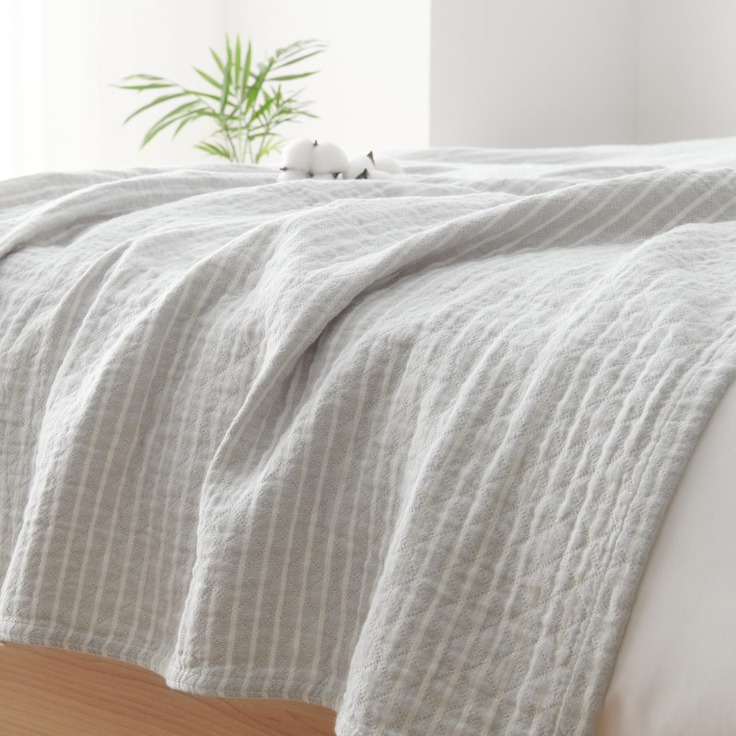 コットンガーゼ ストライプ タオルケット コットンガーゼ ストライプ タオルケット コットンガーゼ