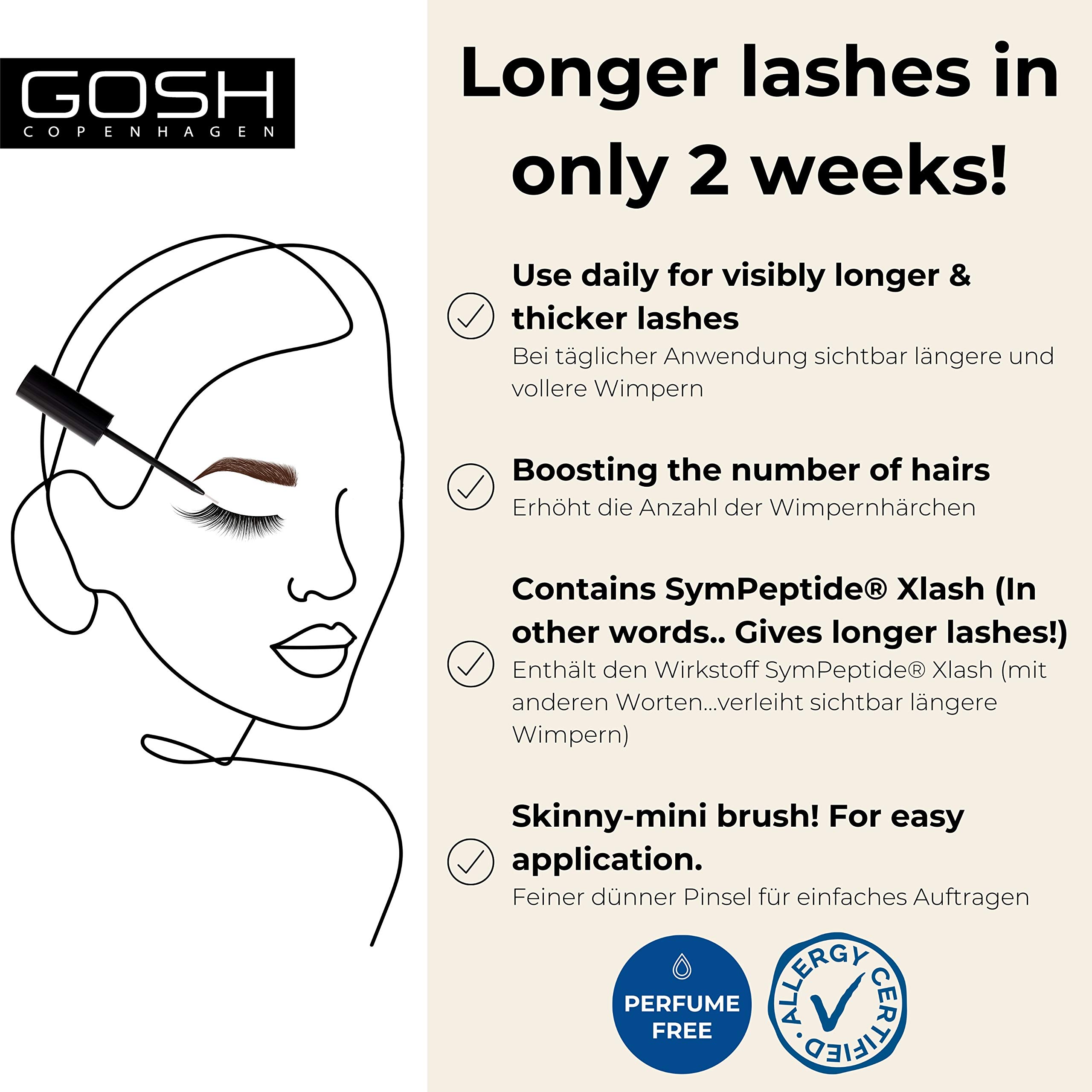 Image secondaire de Growth Serum - The Secret Of Longer Lashes Clear - Gosh