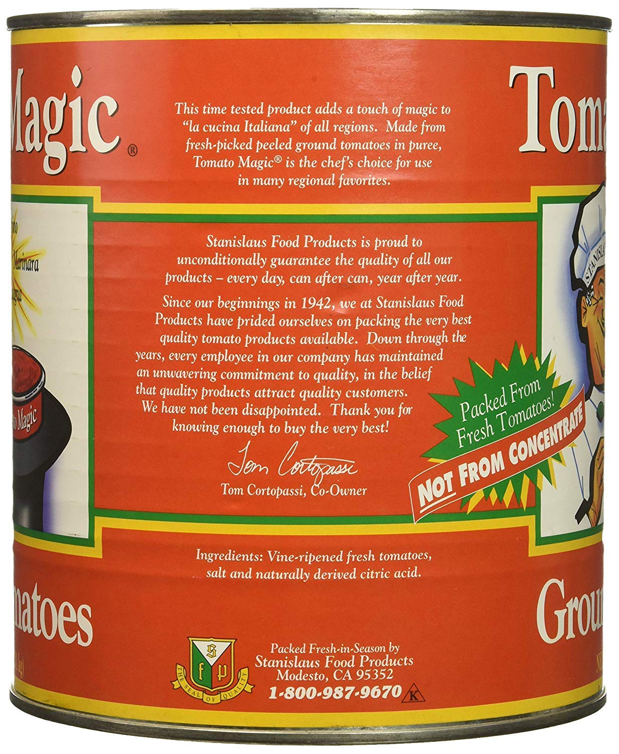 Tomato Magic Ground Tomatoes, 10 Oz, Pack of 6