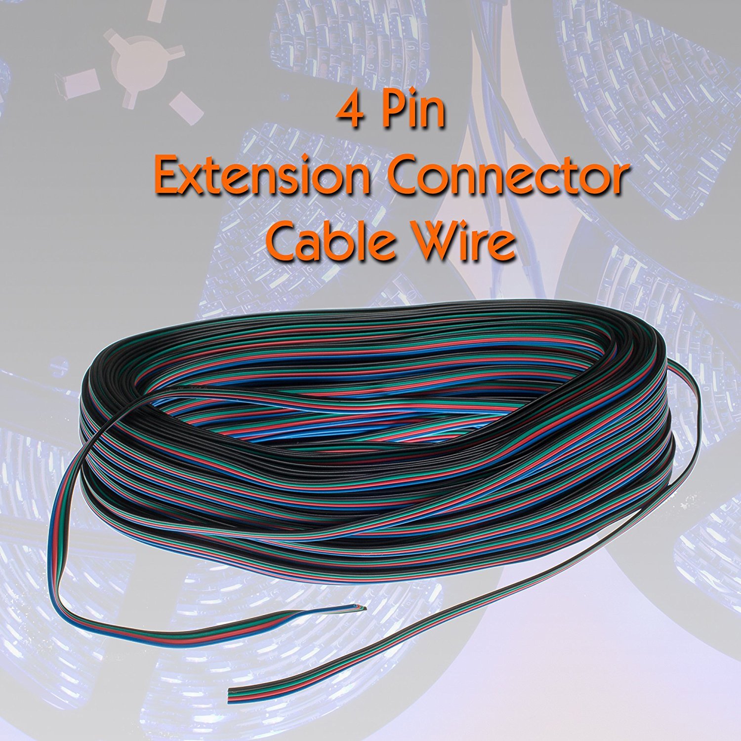 Buy Stark Extension Wire , Extension Wire 3m 4 Pin RGB LED Extension