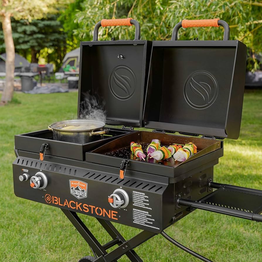 BLACKSTONE ON THE GO グリル Amazon.com : Blackstone On The Go Tailgator Grill Griddle