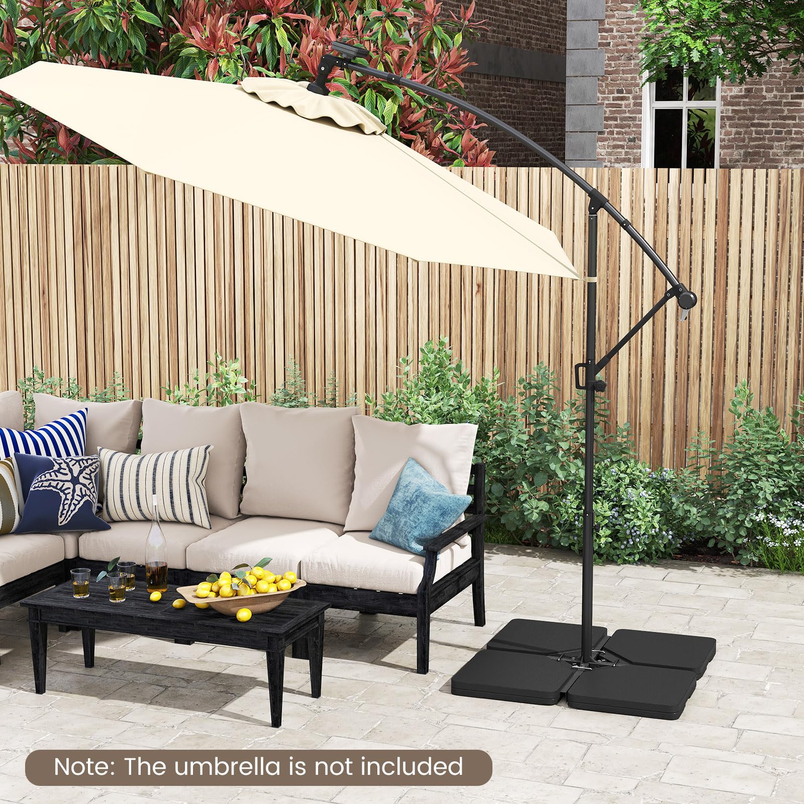 convert beach umbrella to patio Can I Use a Beach Umbrella as a Patio Umbrella?  Sunnydaze Decor