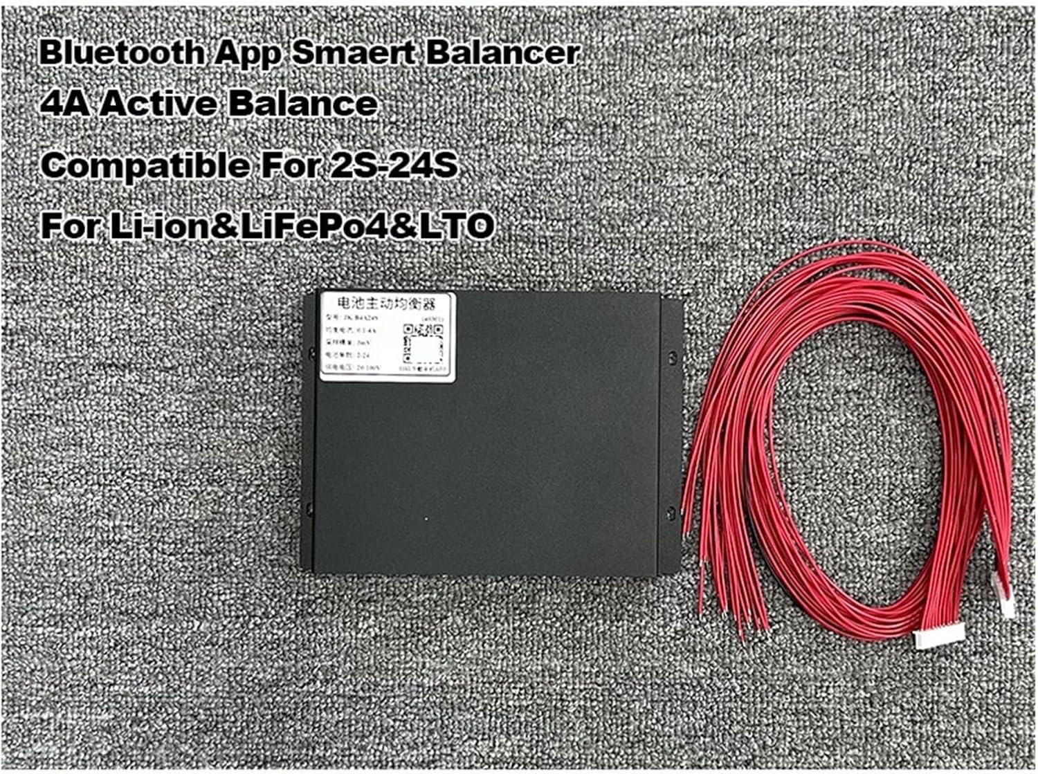 Balancer 4A 2S-24S Active Balancer for Li-ion LiFePo4 LTO 4S 5S 6S 7S 8S 9S 10S 12S 13S 14S 15S 16S 17S 18S 20S 22S