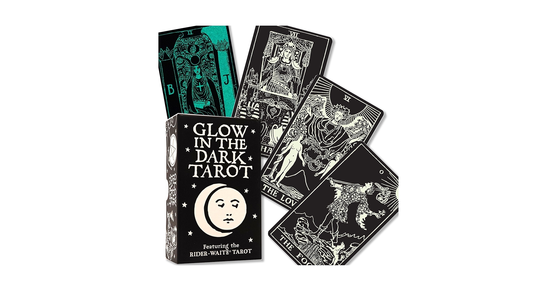 Amazon.co.jp: グロー・イン・ザ・ダーク タロット Glow in the