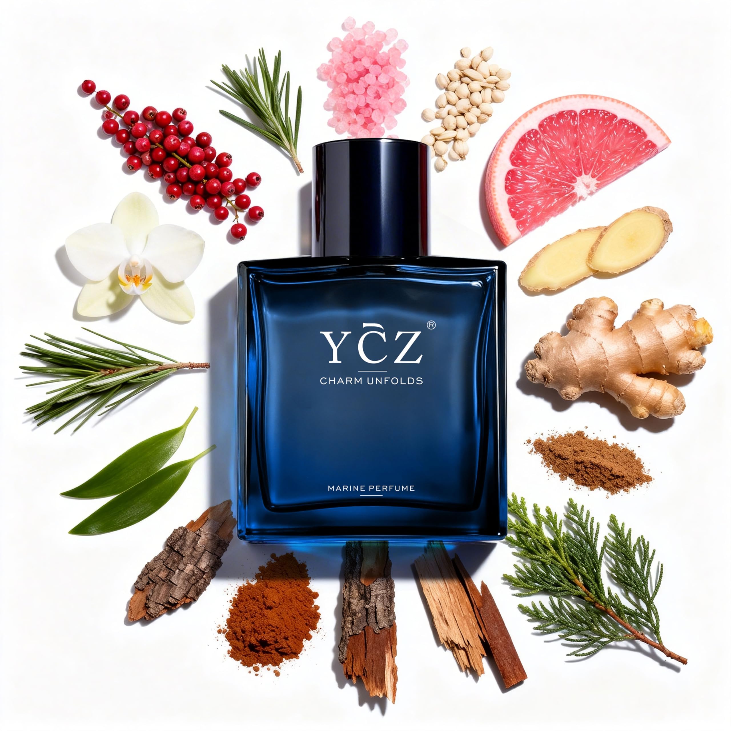 Ycz Midnight Marine Eau de Parfum - Men's Fragrance -6