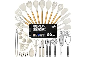 Carote 50-Piece Silicone Cooking Utensils Set: The Ultimate Cooking Companion