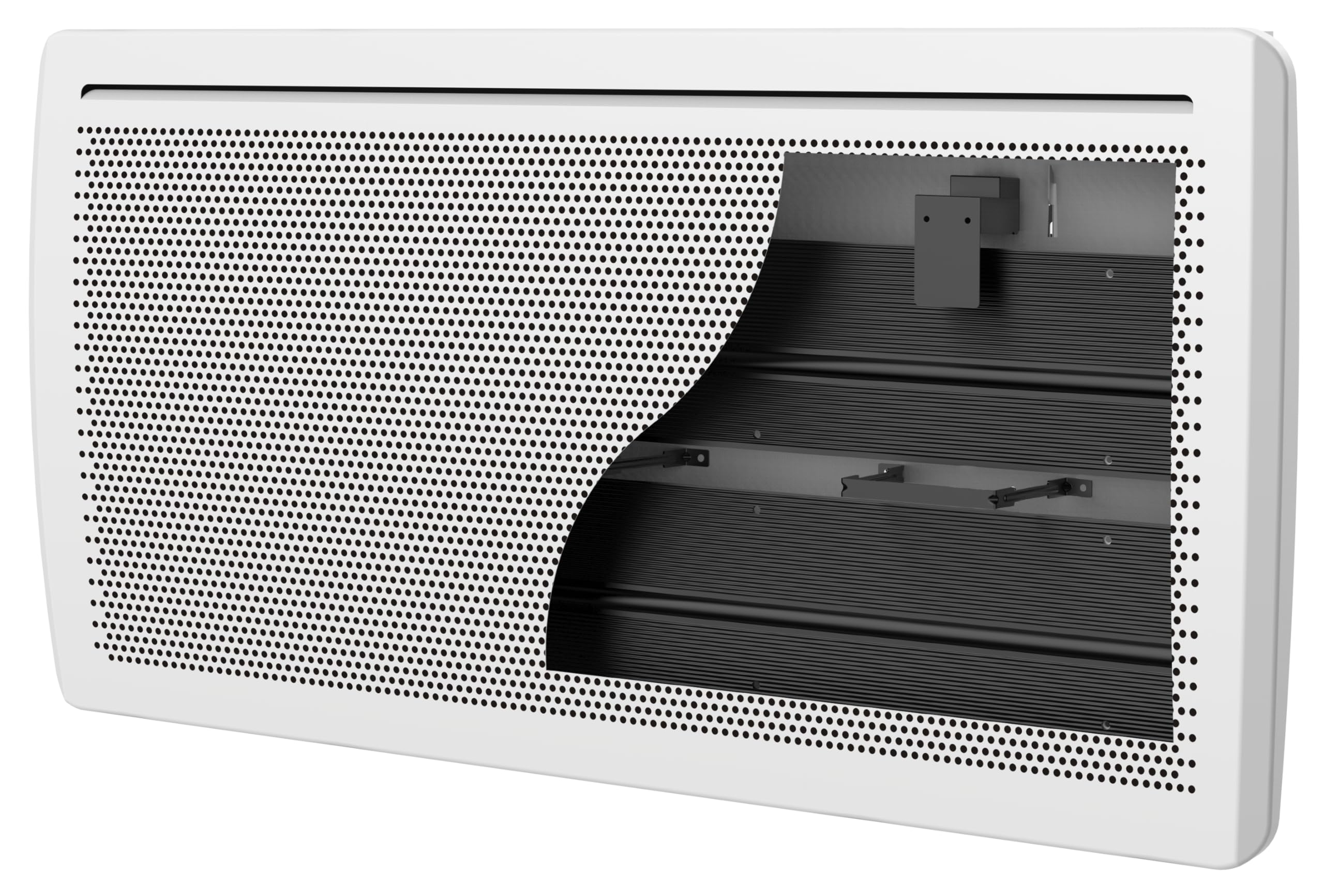 BESTHERM - Radiateur électrique fixe panneau rayonnant 1500W TALYA horizontal blanc