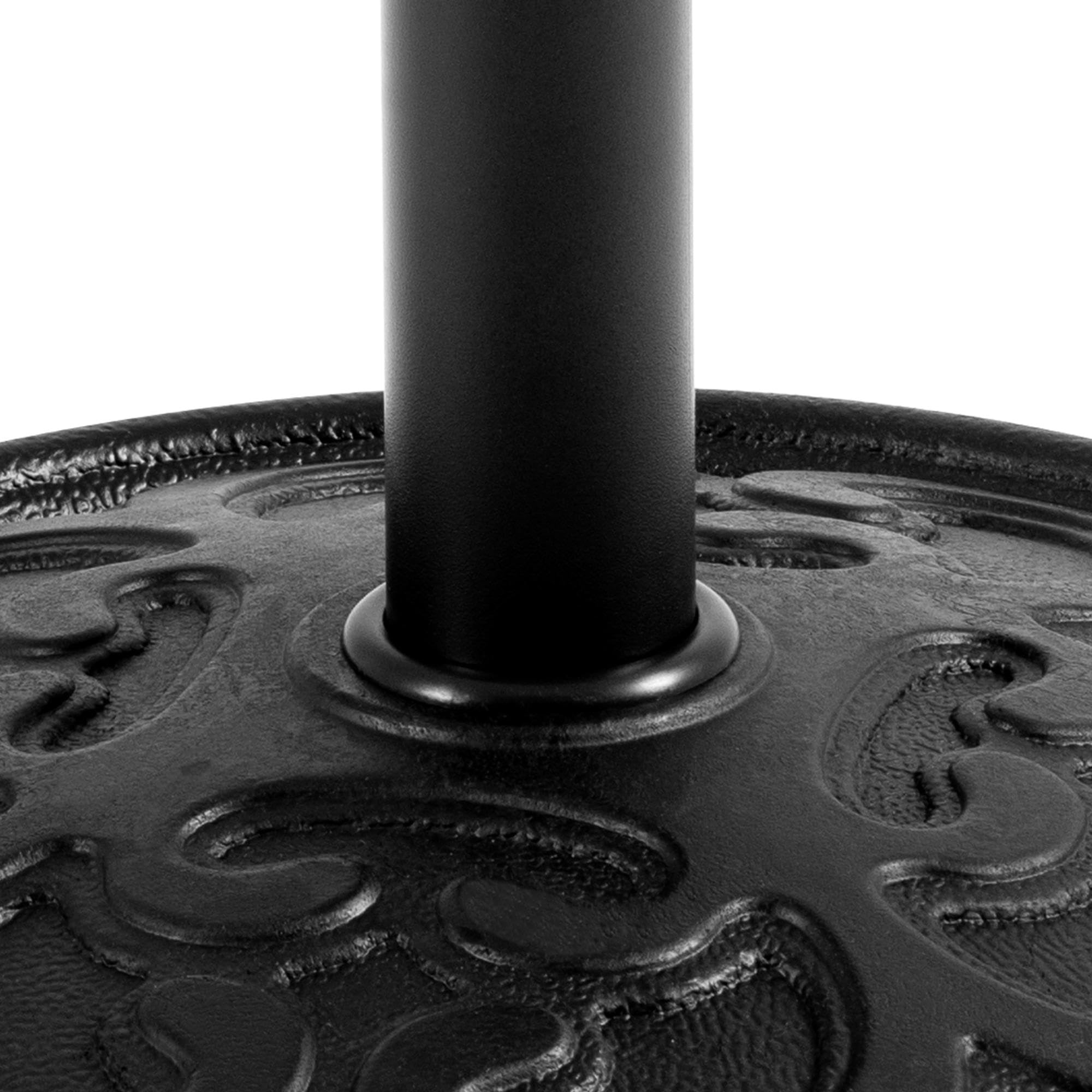 Yaheetech Pied de Parasol Rond Lestage 10 kg Style Vintage