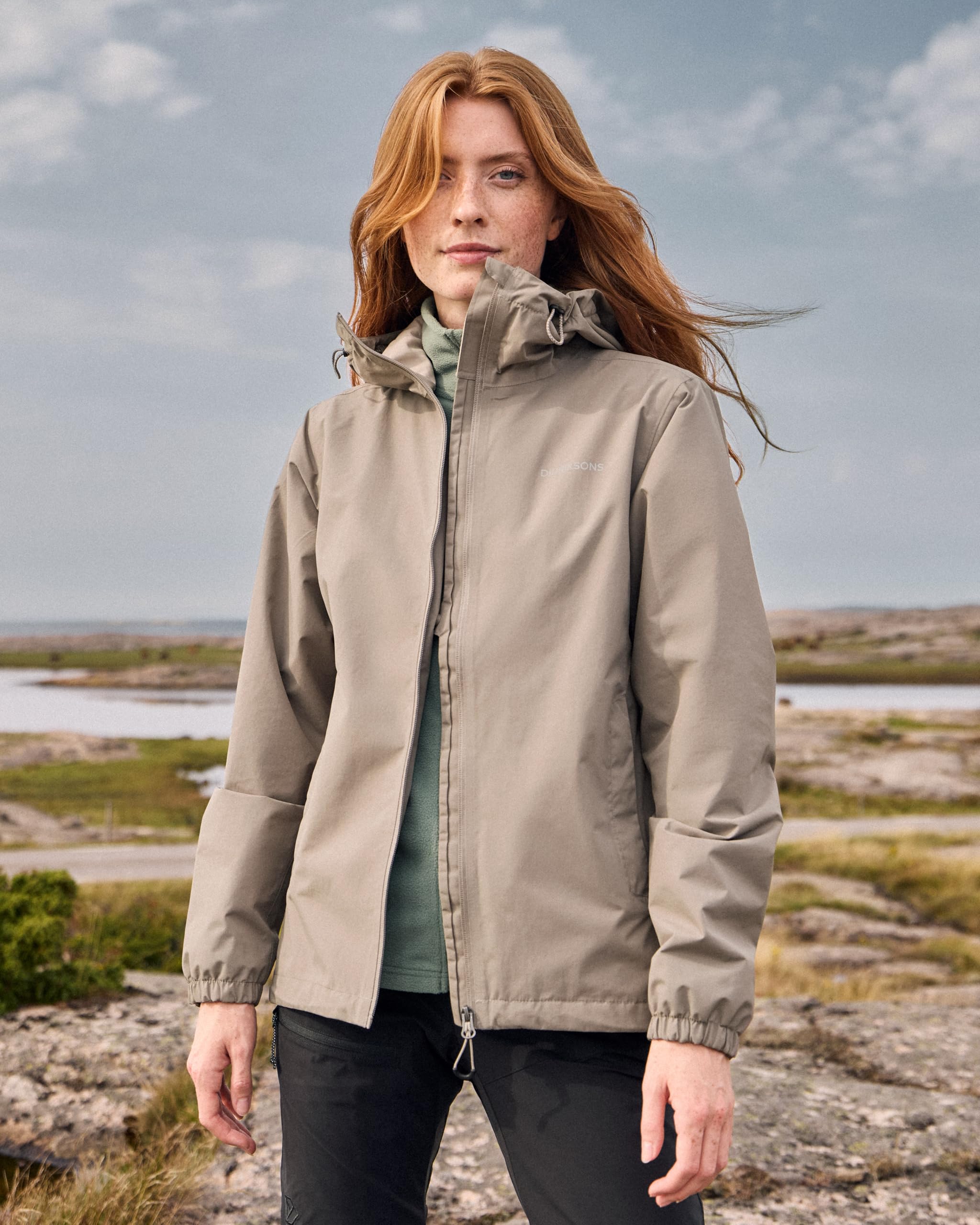 Didriksons - Varja 2 Jacke - Damen Regenjacke - Wasserdicht Leichte - EcoLactam