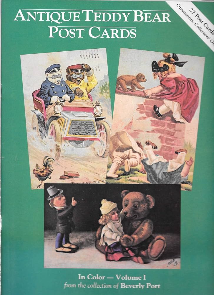 ポストカード集　Antique Teddy Bear Post Cards ポストカード集Antique Teddy Bear Post Cards