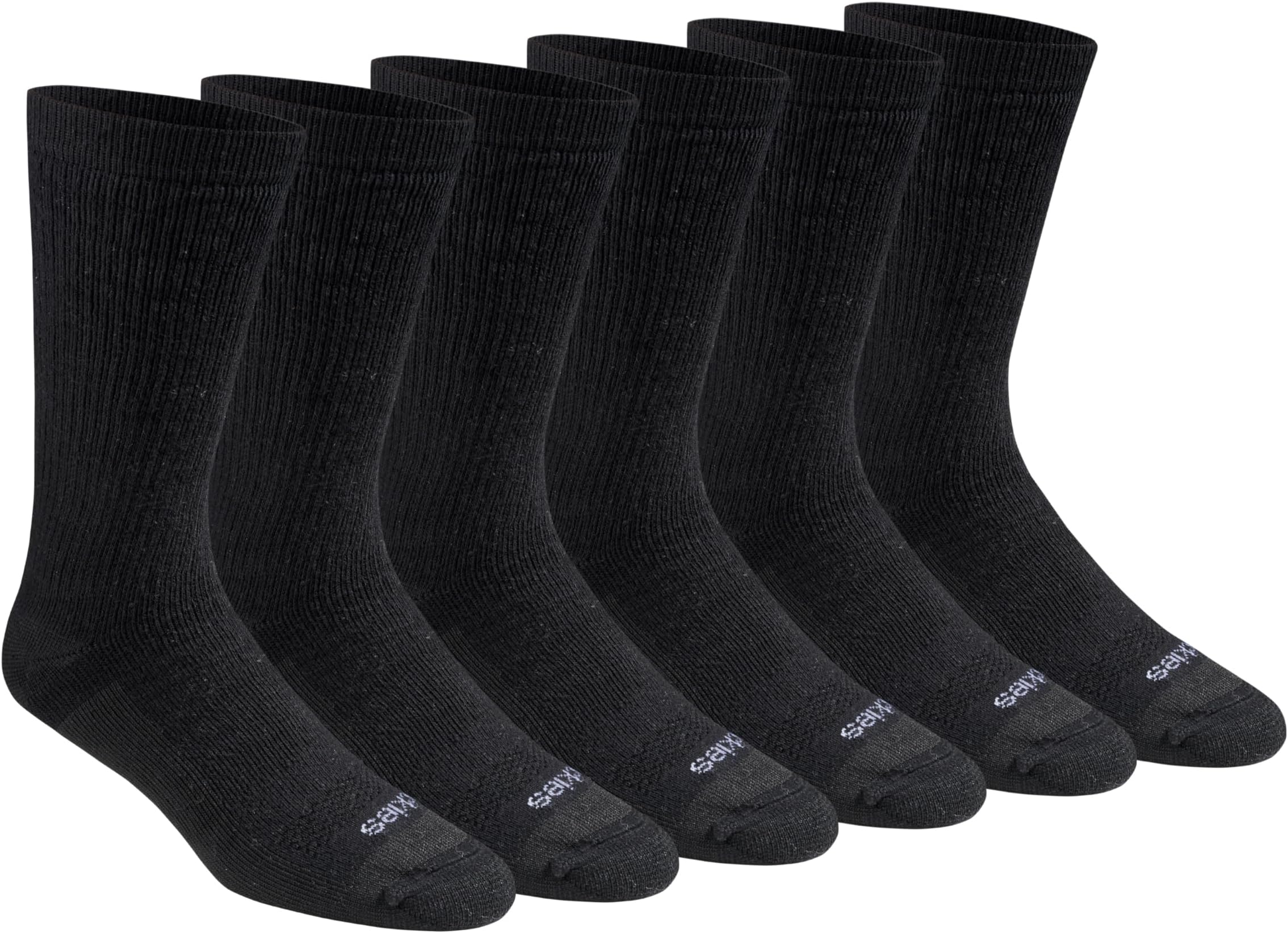 Men's Dri-tech Moisture Control Max Full Cushion Crew Socks, Available in M-xl (6, 12 Pairs)