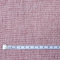 Vista 5 de Tela de tweed de lino azul Material de tejido texturizado - Perfecto para manualidades y decoración del hogar