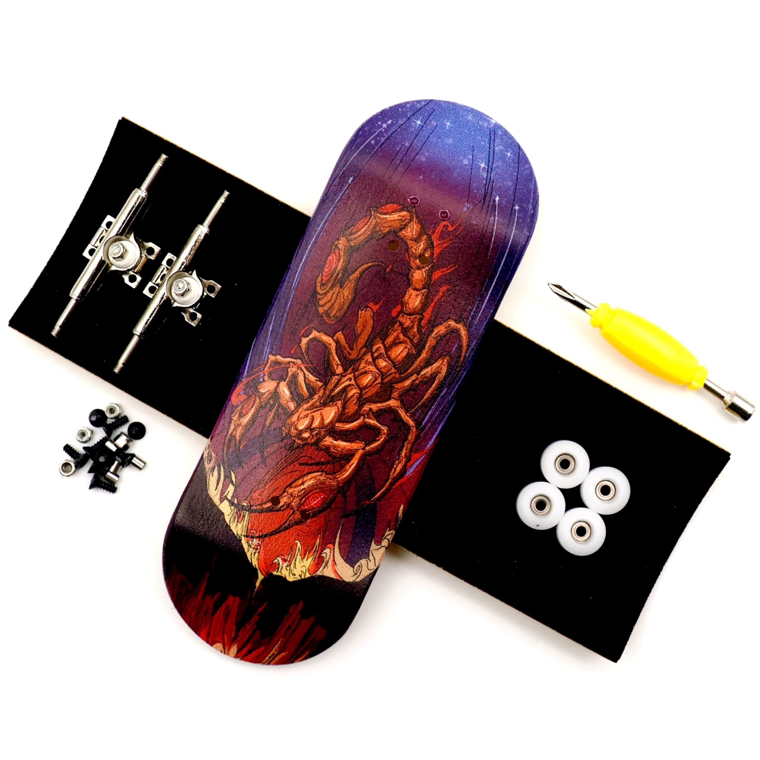 RACOFSB 32mm Pro Fingerboard 12 Constellation Series Wooden Finger Board (Scorpio)
