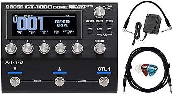 Amazon.com: Boss GT-1000CORE Guitar Effects Processor Bundle