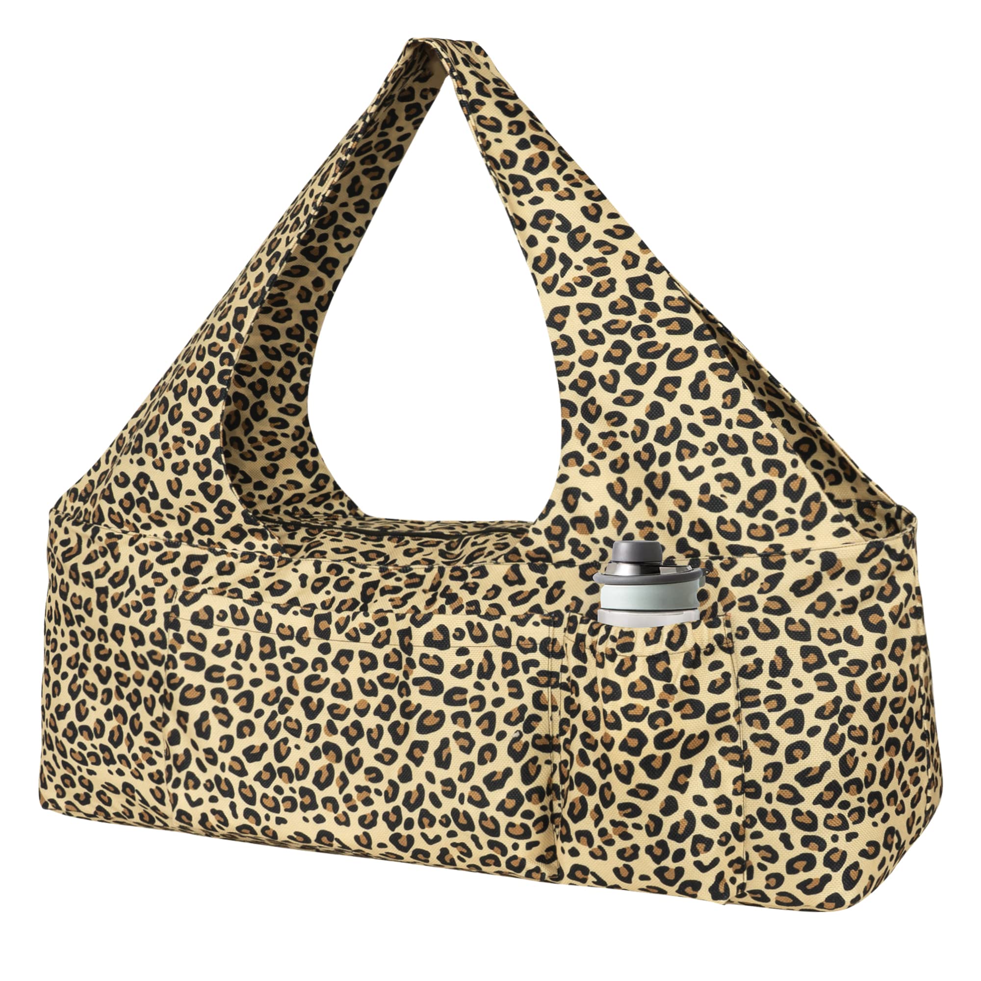 Yoga Mat Bag - Large Yoga Bag with Yoga Mat Strap, Zipper and Pockets - Yoga Bags and Carriers Fits All Your Stuff - Personalized Yoga Mat Bags for Women Fits Most Size Mats