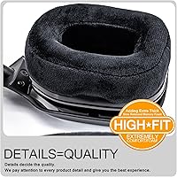 Vista 9 de Astro A40 TR - Almohadillas para auriculares Astro A40TR A40 TR Gaming – Almohadillas de terciopelo (no compatibles con A50 GEN4, GEN3, GEN2, GEN1)