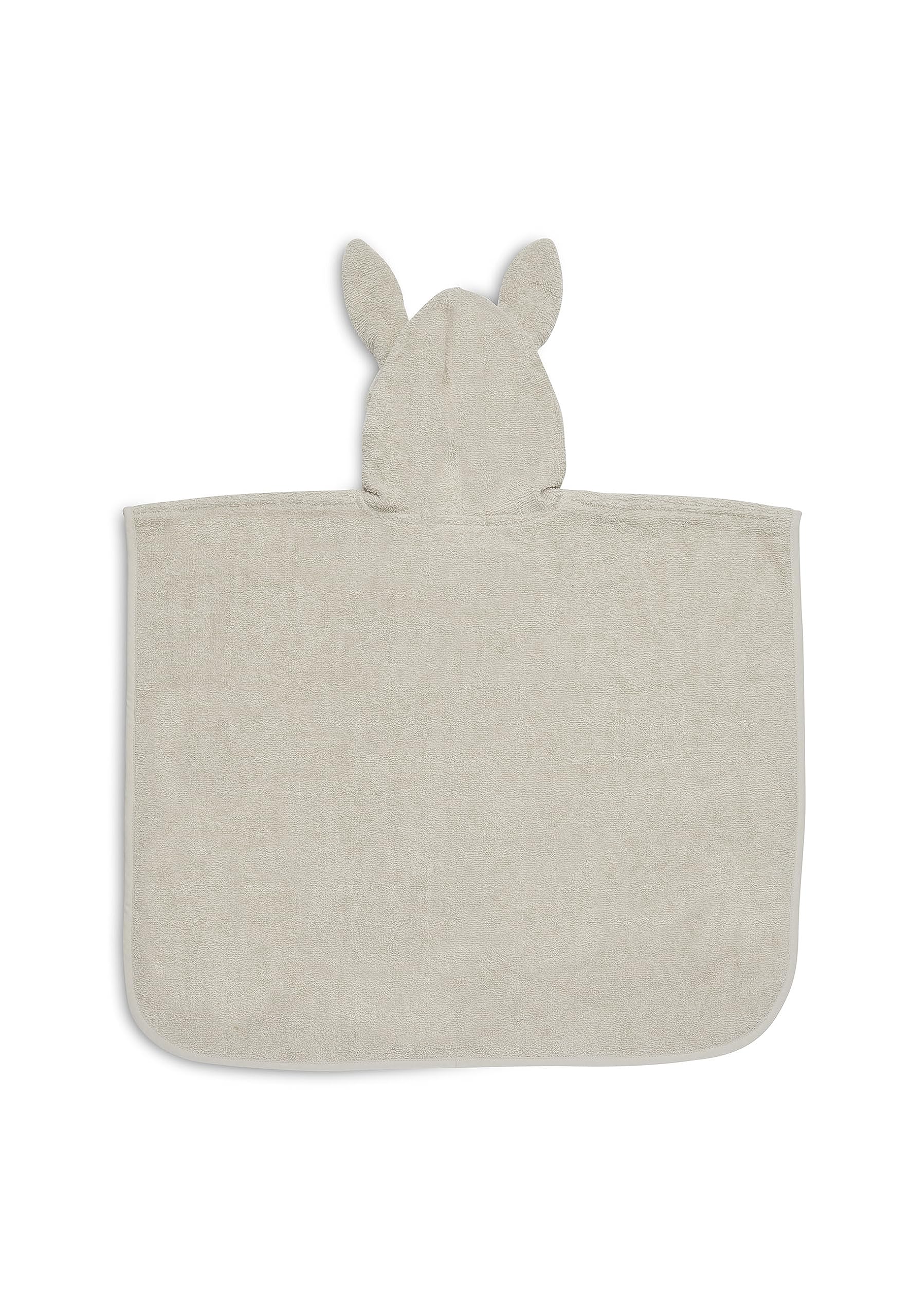 Jollein Poncho da bagno, 65 x 62 cm, asciugamano con cappuccio, beige | 533-550-00093