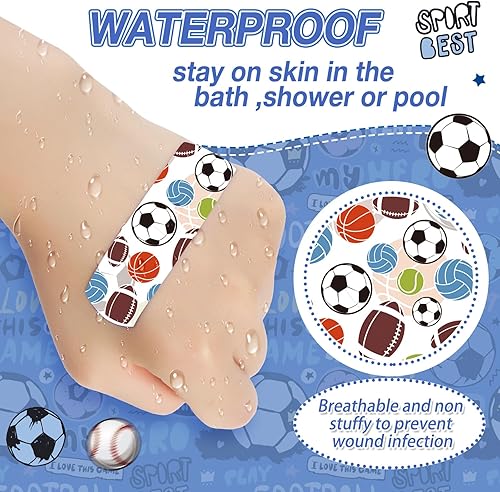 Vista 28 de Patelai 300 vendajes para niños, 10 estilos, adhesivos para niños, flexibles, coloridos, lindos vendajes de dibujos animados, impermeables