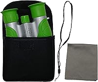 Vista 5 de Conjunto de varias piezas de chaleco tipo cargo con correas de seguridad reflectantes, 1 binoculares de aumento de 8 x 21 pulgadas y sombrero