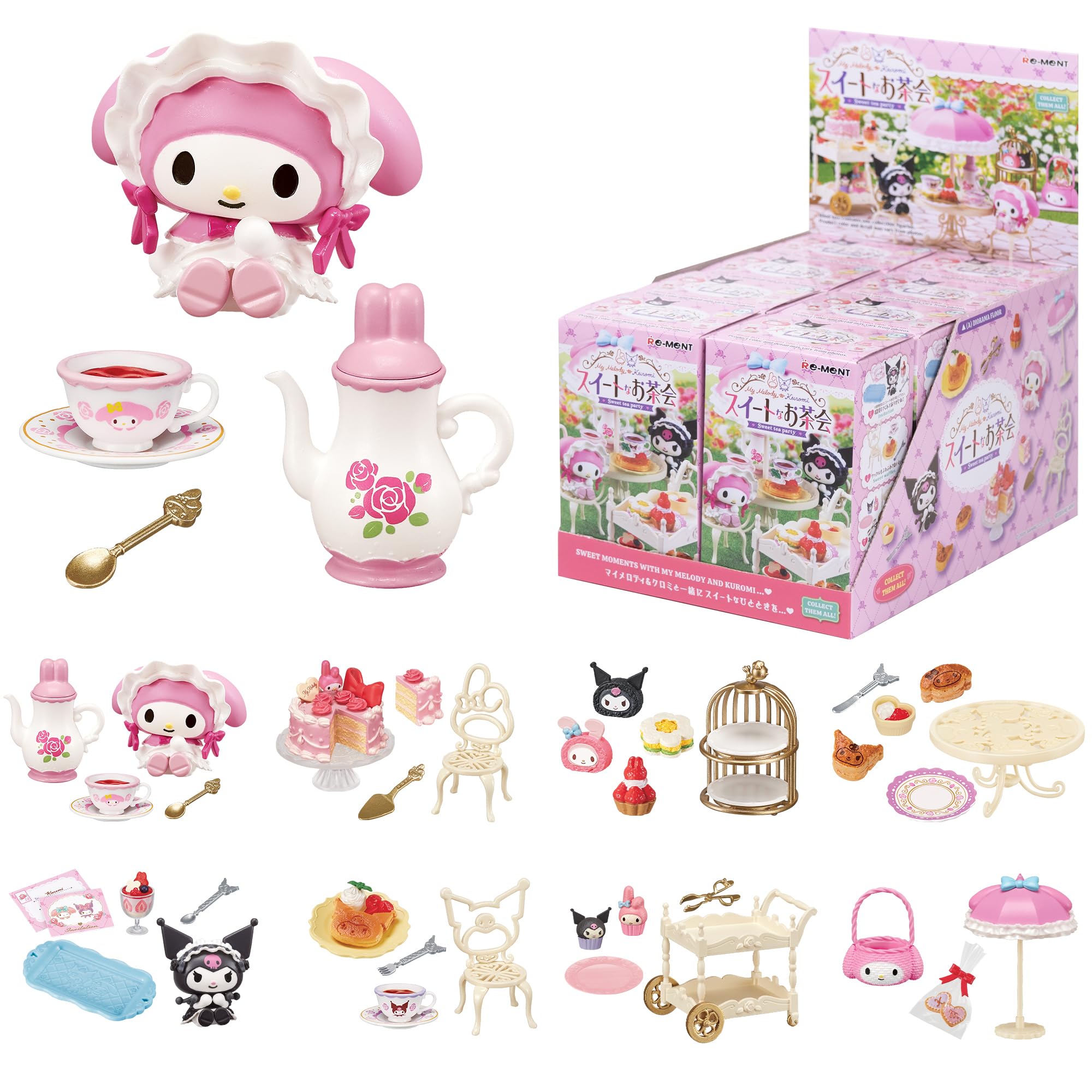 Amazon.com: Hamee Re-Ment Hello Kitty and Friends Cute Blind Box