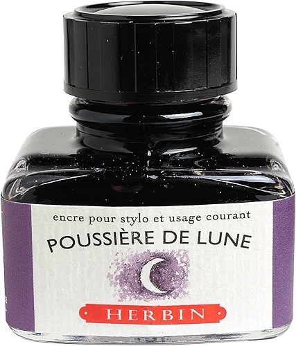 Herbin The Jewel of Inks Tinta Para Caneta Tinteiro, Roxo (Poussière de Lune), 30 ml